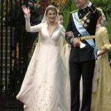 Los Príncipes de Asturias don Felipe y doña Letizia